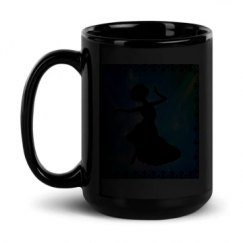 15oz Black Glossy Mug