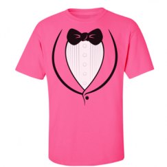 Unisex Ultra Cotton Safety Neon Crewneck Tee