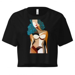 Woman with the Red Lips