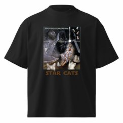 Unisex Organic Oversized High Neck T-Shirt