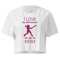 Ladies Festival Cali Crop Top Tee