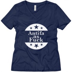 Ladies Relaxed Fit V-Neck Tee