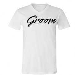 Unisex V-Neck Jersey Tee