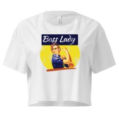 Ladies Festival Cali Crop Top Tee