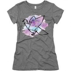 Ladies Slim Fit Super Soft Triblend Tee