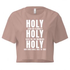 Ladies Festival Cali Crop Top Tee