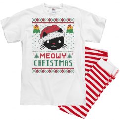 Meowy Christmas pjs