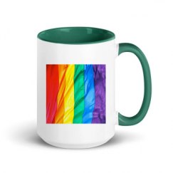 15oz Ceramic Mug with Color Inside