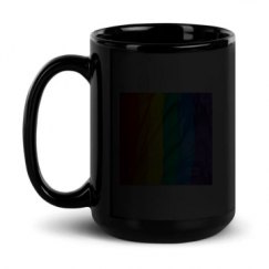 15oz Black Glossy Mug