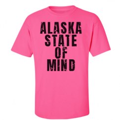 Unisex Ultra Cotton Safety Neon Crewneck Tee