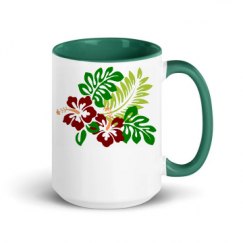 15oz Ceramic Mug with Color Inside