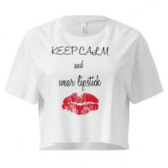 Ladies Festival Cali Crop Top Tee