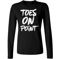 Ladies Relaxed Fit Basic Long Sleeve Tee