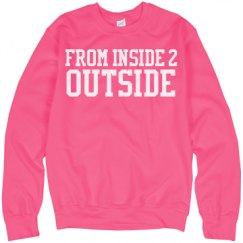 Unisex Neon Crewneck Sweatshirt