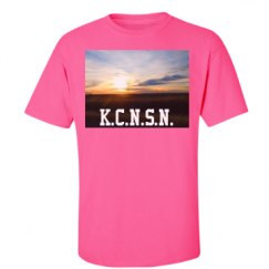 Unisex Ultra Cotton Safety Neon Crewneck Tee