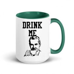 15oz Ceramic Mug with Color Inside