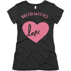 Ladies Slim Fit Super Soft Triblend Tee
