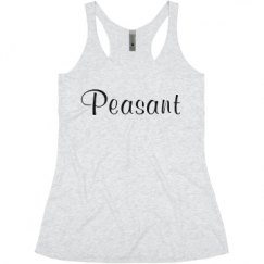 Ladies Slim Fit Super Soft Racerback Triblend Tank