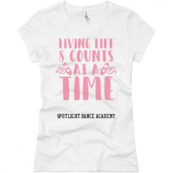 Ladies Slim Fit Basic Promo Jersey Tee