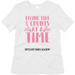 Ladies Relaxed Fit Super Soft Triblend Tee