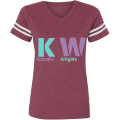 Ladies Relaxed Fit Vintage Sports Tee