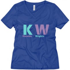 Ladies Relaxed Fit V-Neck Tee