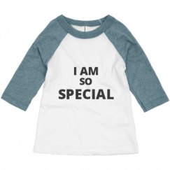 Toddler 3/4 Sleeve Raglan Tee