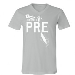 Unisex V-Neck Jersey Tee