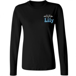 Ladies Relaxed Fit Basic Long Sleeve Tee