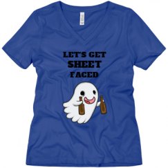 Ladies Relaxed Fit V-Neck Tee