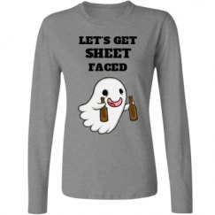 Ladies Relaxed Fit Basic Long Sleeve Tee