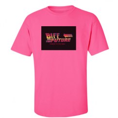 Unisex Ultra Cotton Safety Neon Crewneck Tee