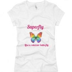 Ladies Slim Fit Basic Promo Jersey Tee