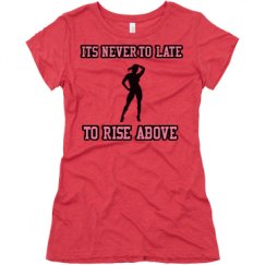 Ladies Slim Fit Super Soft Triblend Tee