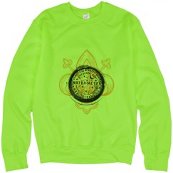 Unisex Neon Crewneck Sweatshirt