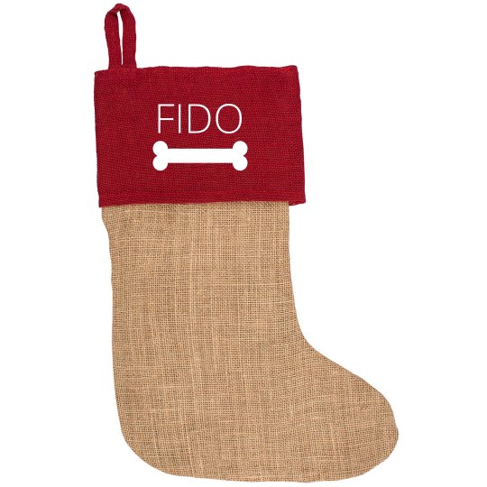 personalized pet stocking