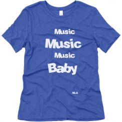 Ladies Relaxed Fit Super Soft Triblend Tee