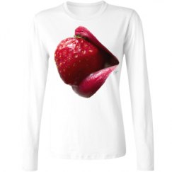 Ladies Relaxed Fit Basic Long Sleeve Tee