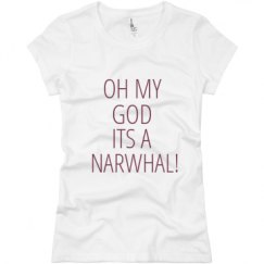 Ladies Slim Fit Basic Promo Jersey Tee