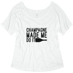 Ladies Flowy Slouchy Tee