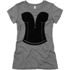Ladies Slim Fit Super Soft Triblend Tee