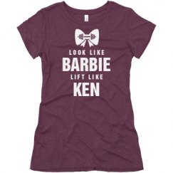 Ladies Slim Fit Super Soft Triblend Tee