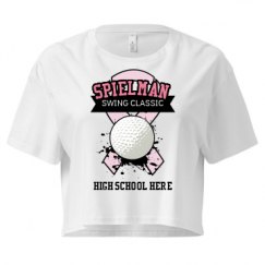 Ladies Festival Cali Crop Top Tee