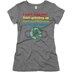 Ladies Slim Fit Super Soft Triblend Tee