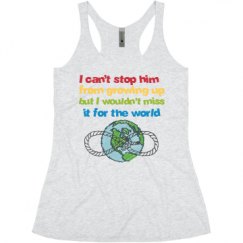 Ladies Slim Fit Super Soft Racerback Triblend Tank