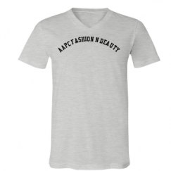 Unisex V-Neck Jersey Tee