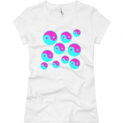 Ladies Slim Fit Basic Promo Jersey Tee