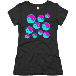 Ladies Slim Fit Super Soft Triblend Tee