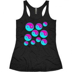 Ladies Slim Fit Super Soft Racerback Triblend Tank