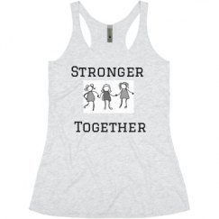 Ladies Slim Fit Super Soft Racerback Triblend Tank